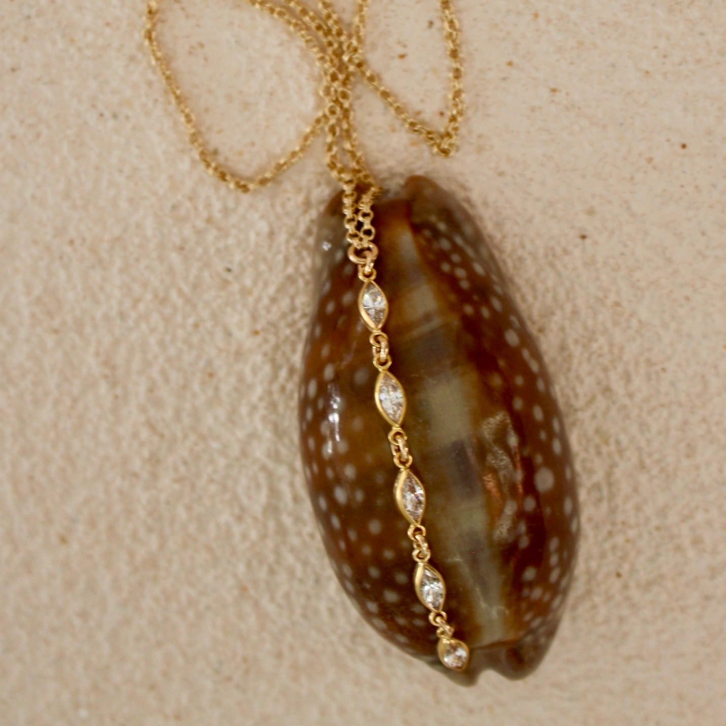 Seraphine Gemstone Drop Necklace