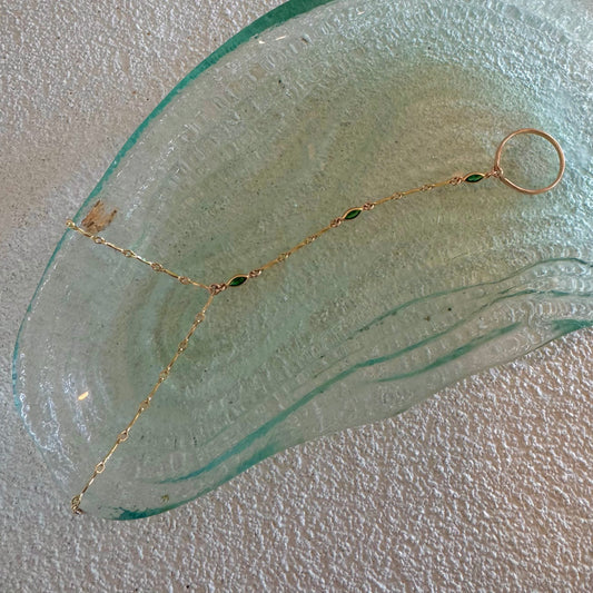 Seraphine Gemstone Hand Chain
