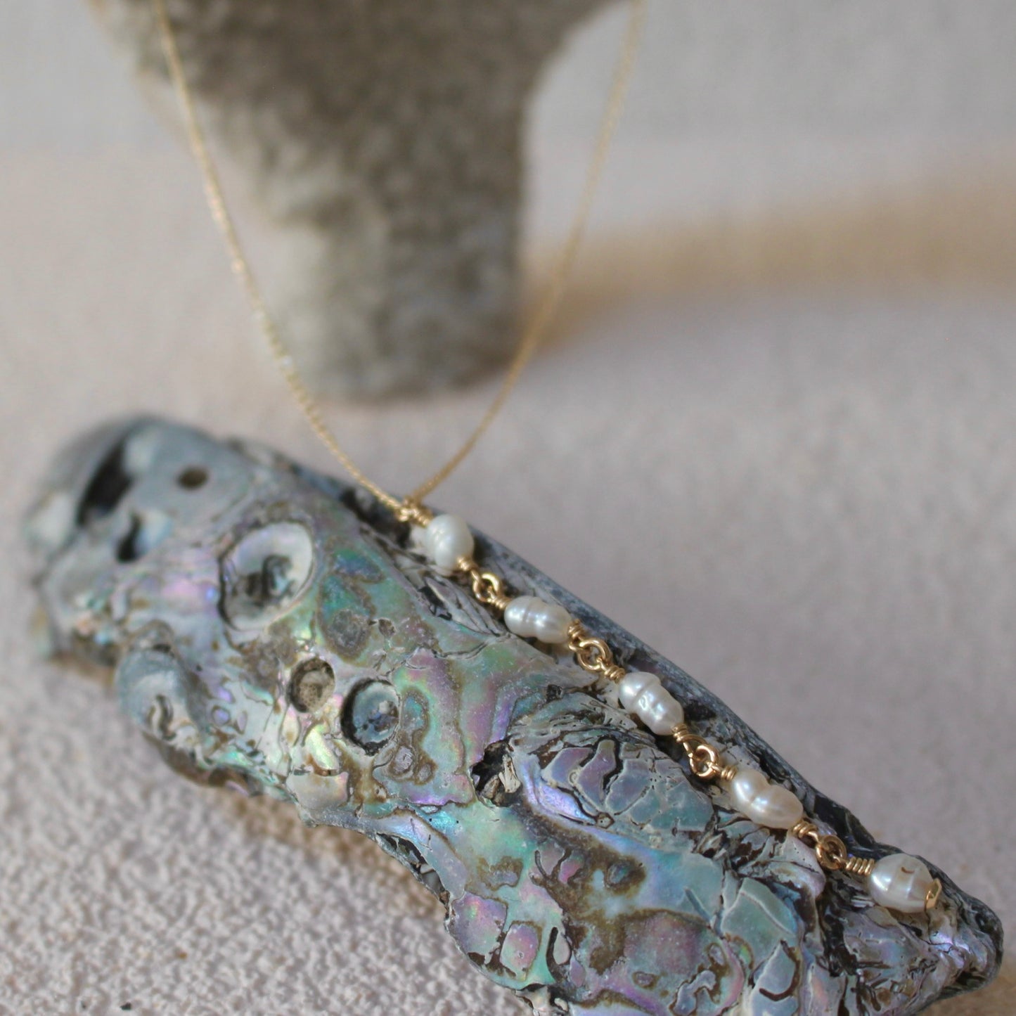 Isla Pearl Drop Necklace