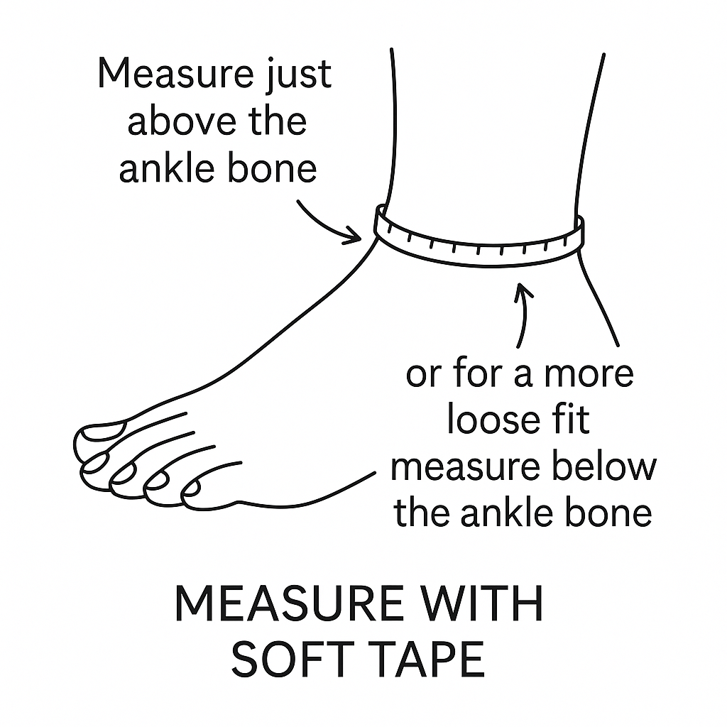 7 Oceans Chain Anklet