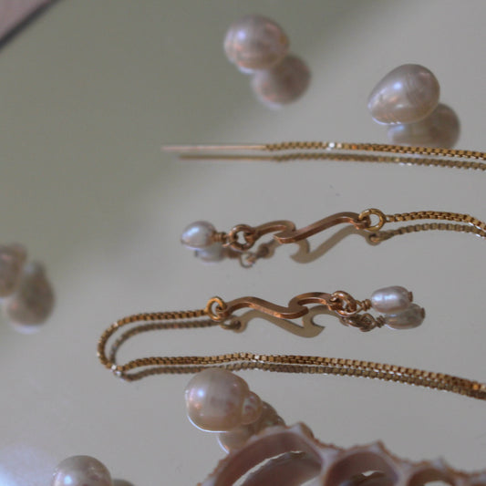 Olita Pearl Threader Earring