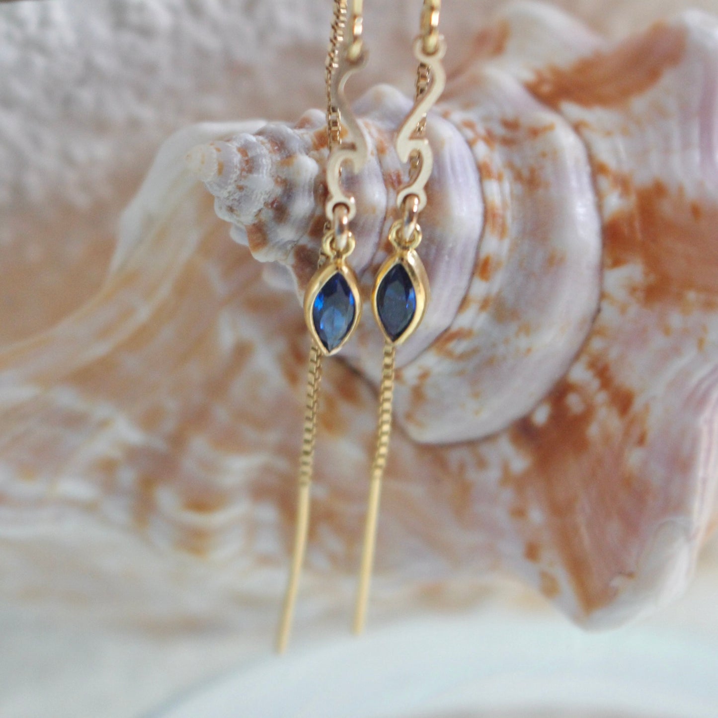 Olita Gemstone Threader Earring