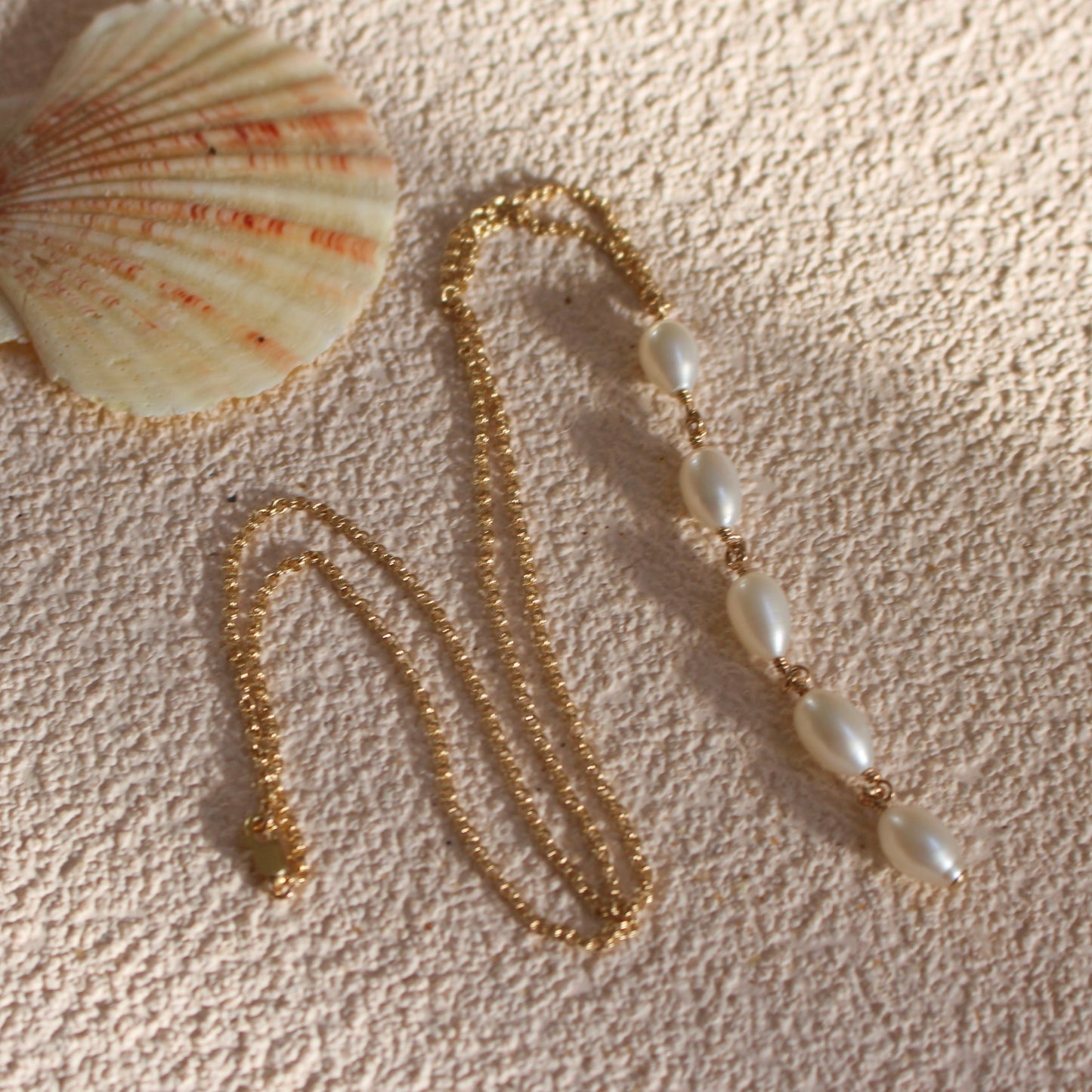 Isla Pearl Drop Necklace