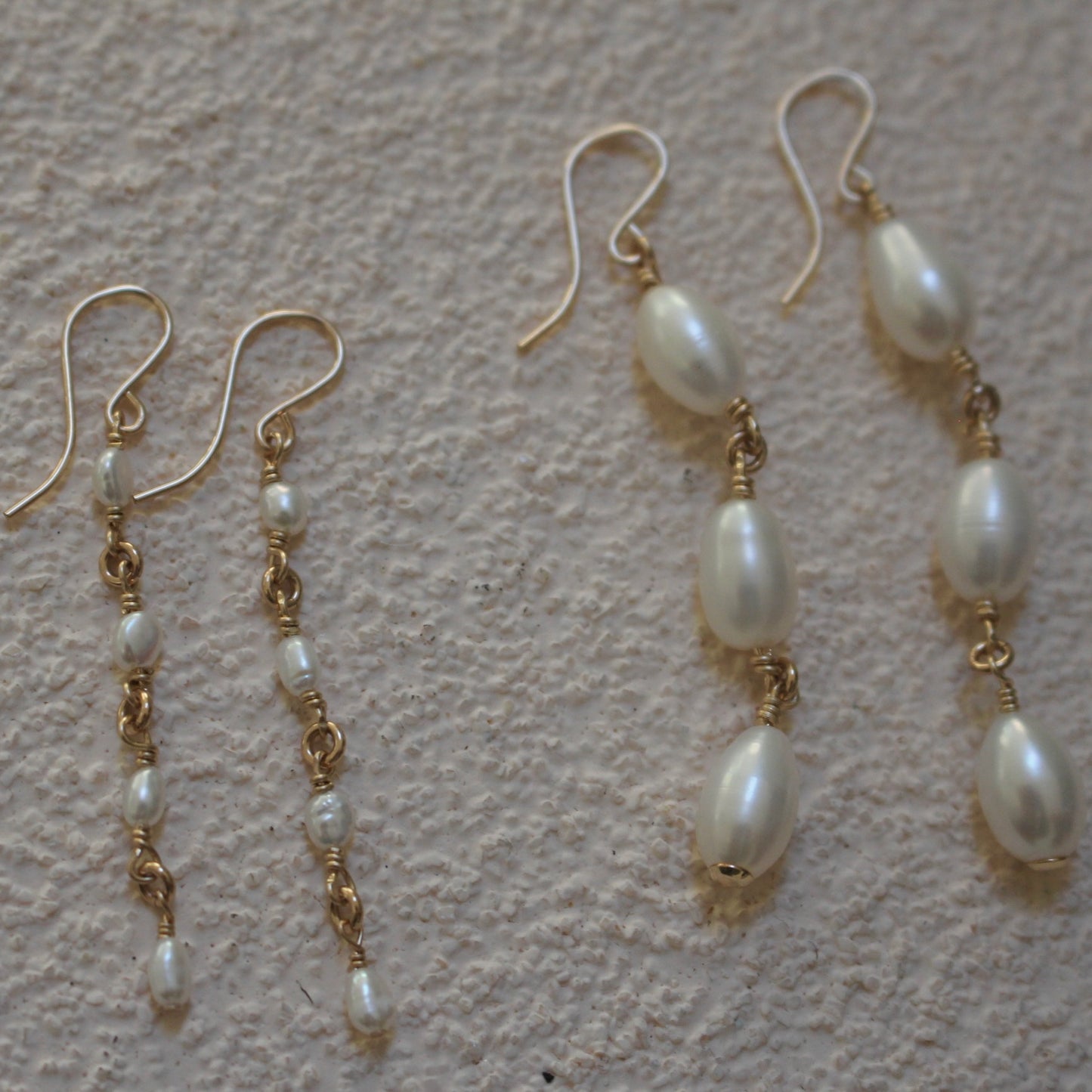 Aphrodite Pearl Drop Earring