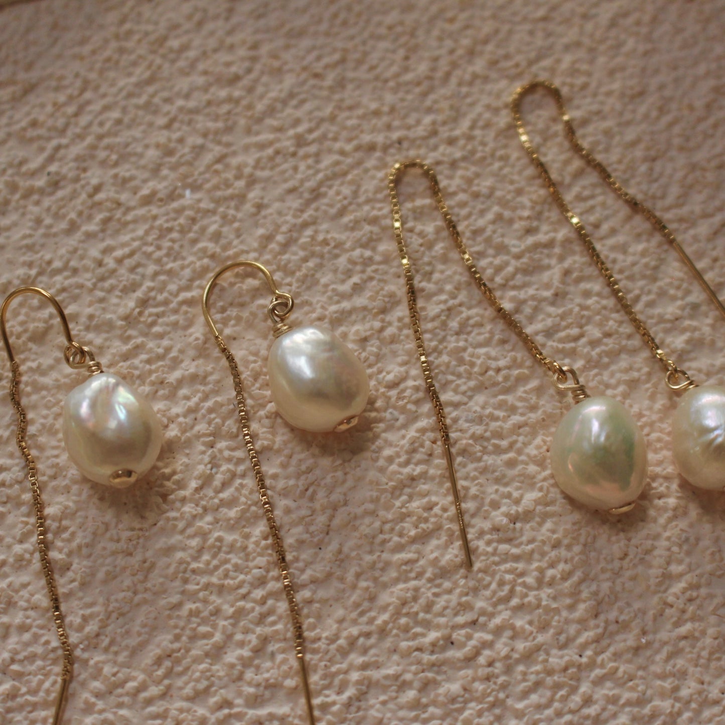 Sirena Pearl Threader Earring