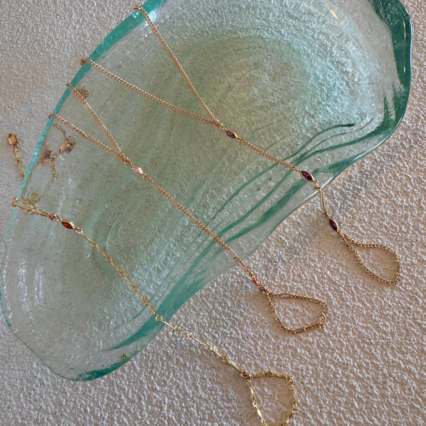 Aqualina Hand Chain : Design Your Own Hand Chain