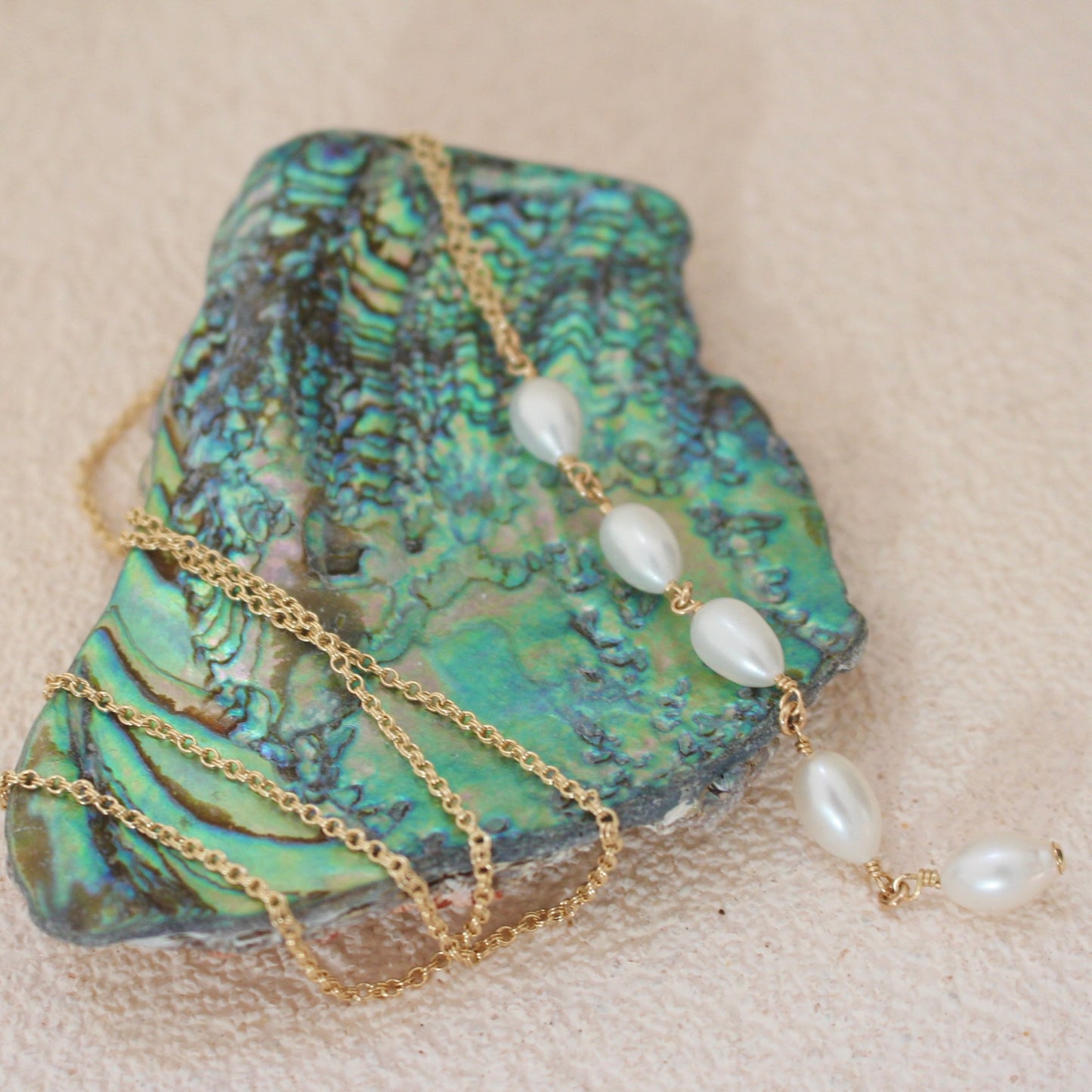 Isla Pearl Drop Necklace