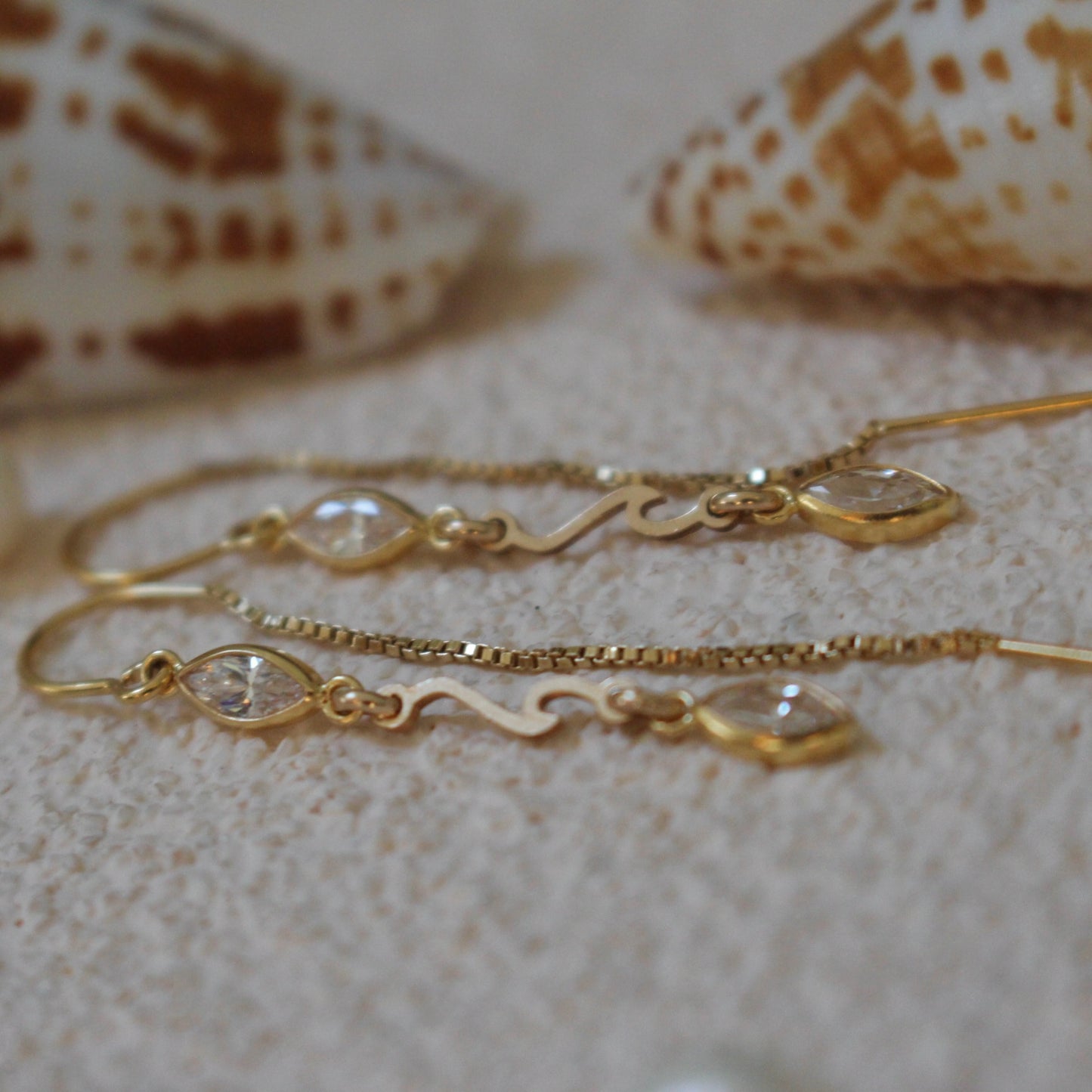 Olita Gemstone Threader Earring