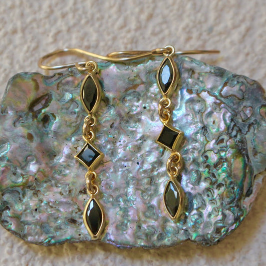 Seraphine Gemstone Drop Earring